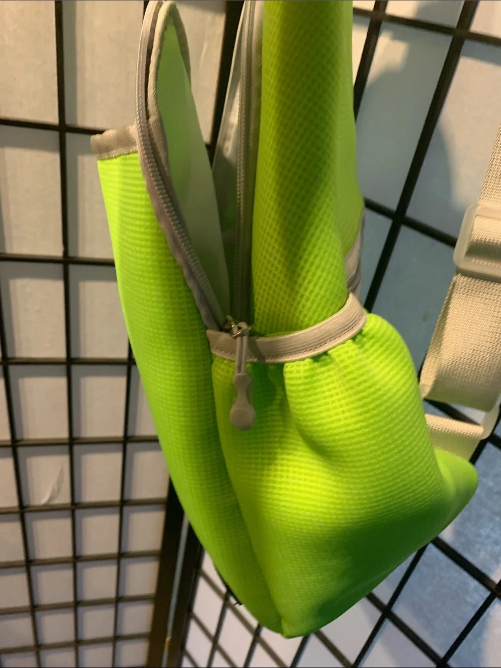Hap Tim Neon Green Sling Backpack – Compact Everyday Crossbody